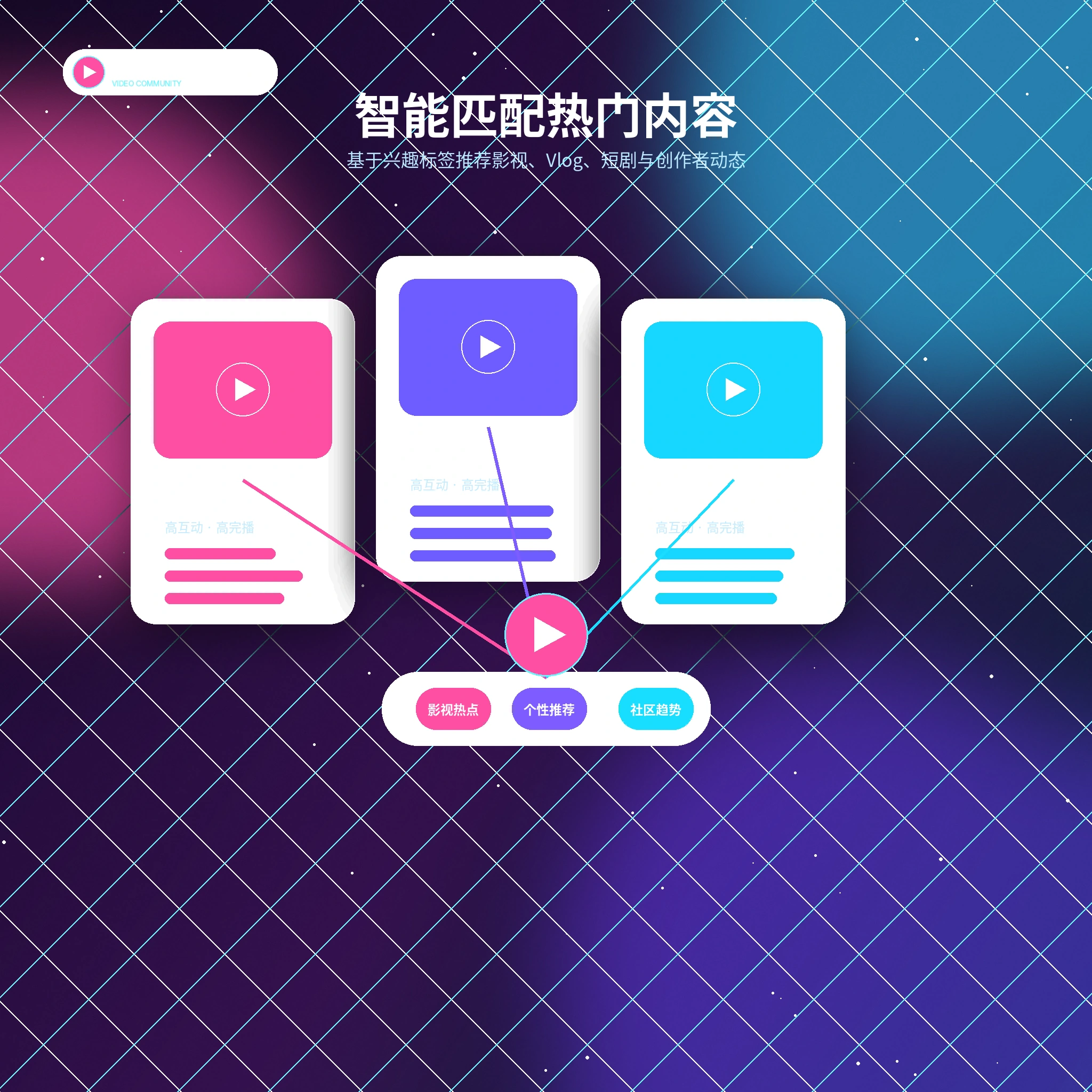 糖心vlog兴趣匹配标签与推荐